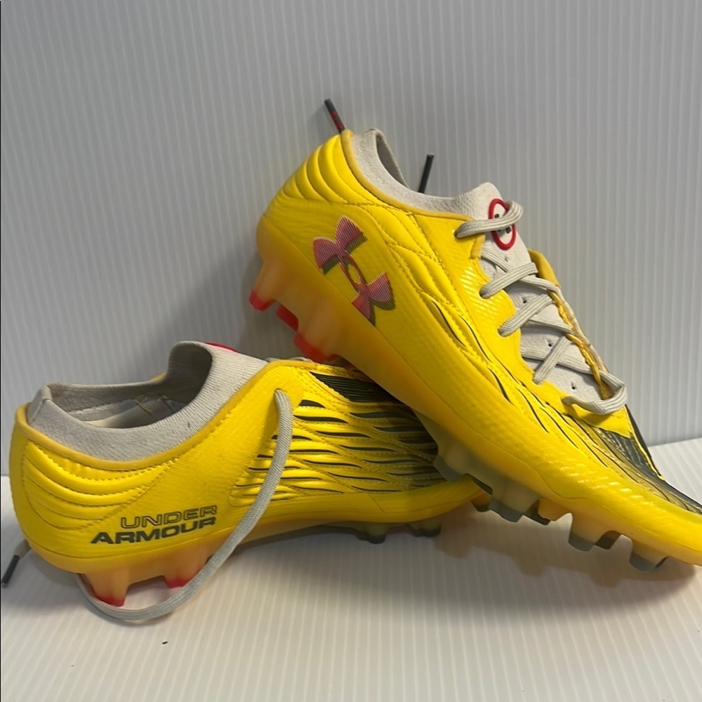 Under Armour Yellow Soccer Cleats